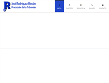 Tablet Screenshot of procuradorpalmademallorca.com